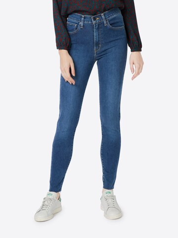 LEVI'S ® - Skinny Calças de ganga 'Mile High Super Skinny' em azul: frente