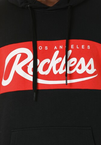 Young & Reckless Kapuzenpullover 'Opulent' in Schwarz