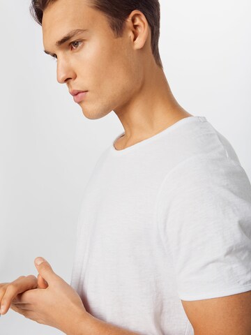 SELECTED T-Shirt 'SLHMORGAN' in Weiß