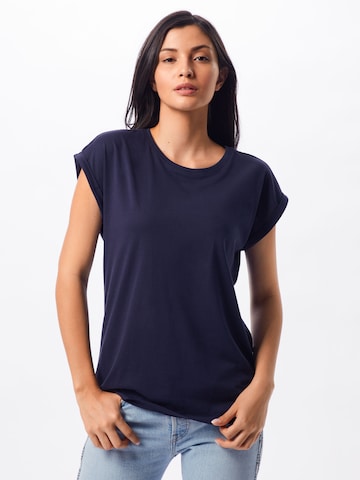 T-shirt Urban Classics en bleu : devant