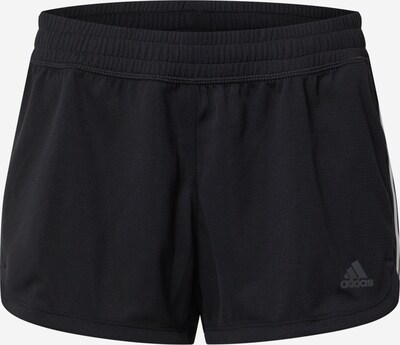 Pantaloni sport 'Pacer 3-Stripes ' ADIDAS SPORTSWEAR pe negru / alb, Vizualizare produs