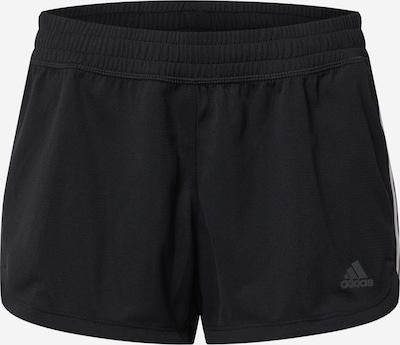 Pantaloni sport 'Pacer 3-Stripes ' ADIDAS SPORTSWEAR pe negru / alb, Vizualizare produs