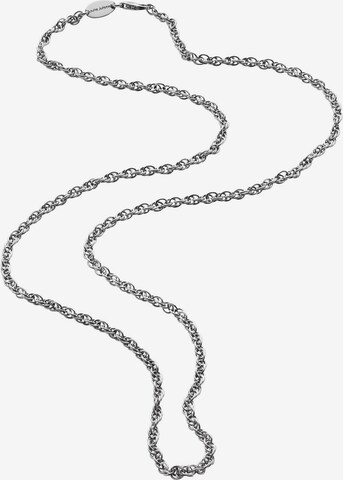 Julie Julsen Necklace 'JJCR' in Silver: front