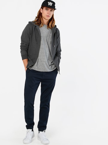 Urban Classics Sweatjacke 'Basic' in Grau