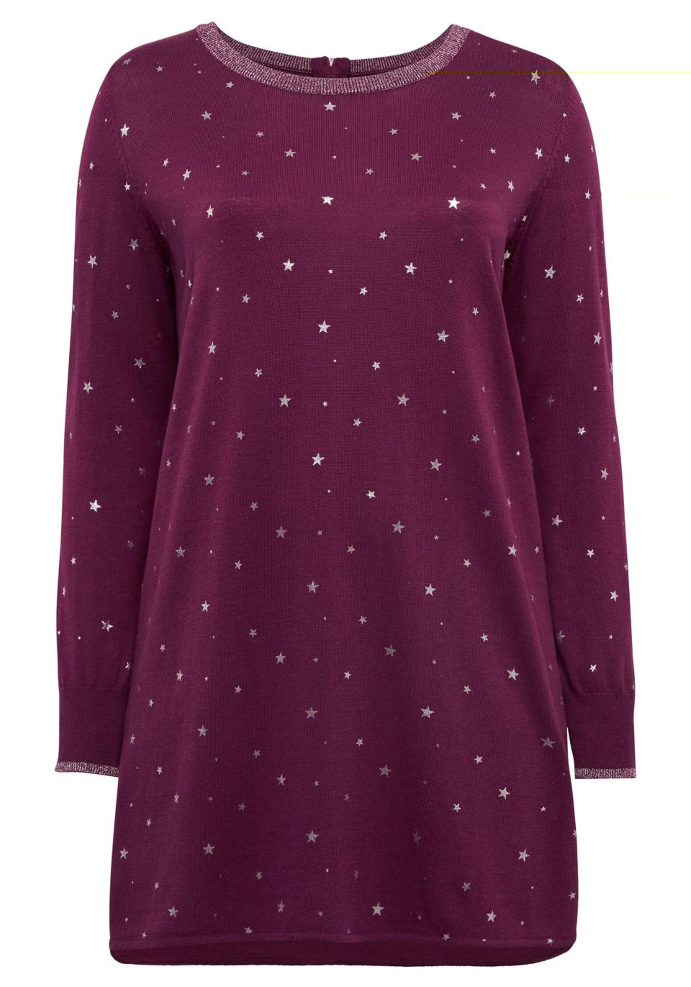 SHEEGO - Pullover in beere