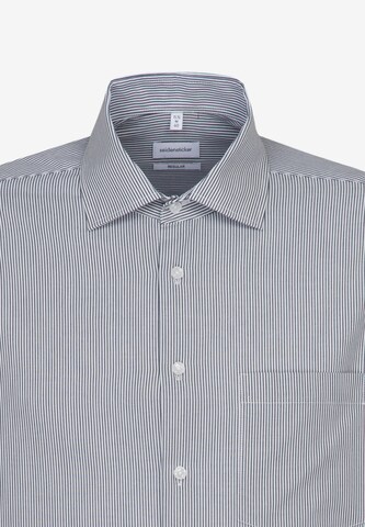 pilka SEIDENSTICKER Standartinis modelis Dalykinio stiliaus marškiniai