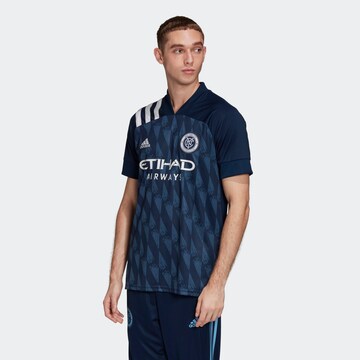 ADIDAS PERFORMANCE T-Shirt 'New York City FC' in Blau: predná strana