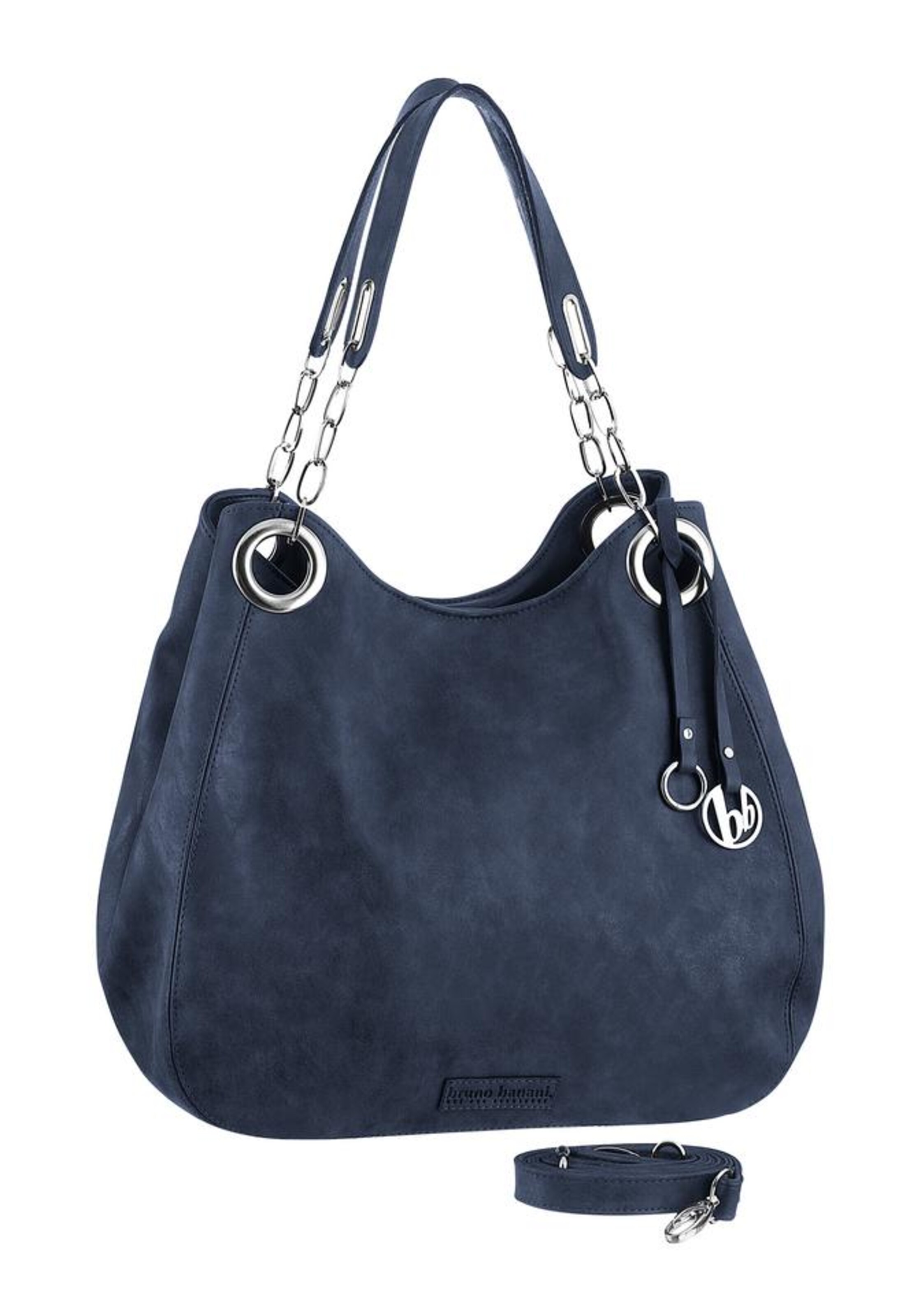 Bruno Banani Shoulder Bag in Blue: front