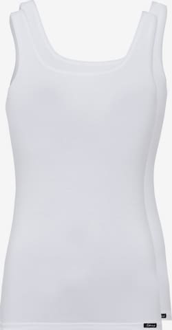 Maillot de corps 'Advantage' Skiny en blanc : devant