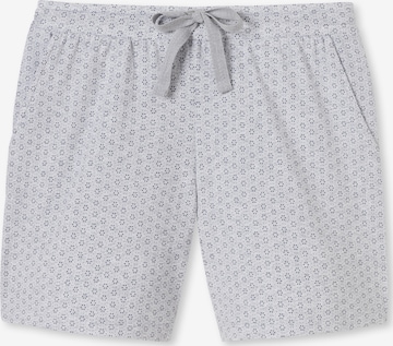 SCHIESSER Regular Pants in Grey: front