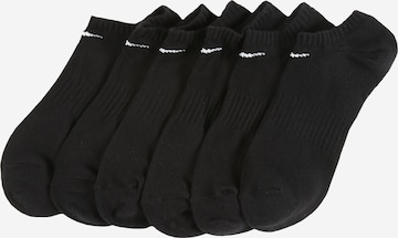 NIKE Спортивные носки в Черный: спереди
