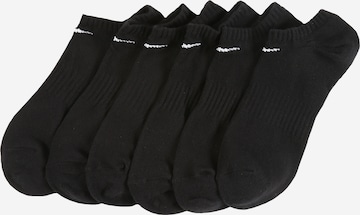 Chaussettes de sport NIKE en noir : devant