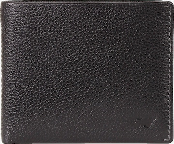 Braun Büffel Wallet 'Prato' in Black: front