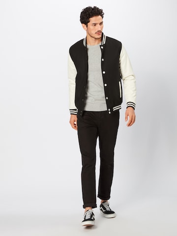 TOM TAILOR Regular Fit Pullover i grå
