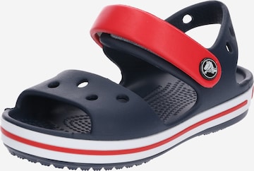 Crocs Sandals & Slippers 'Crocband' in Blue: front