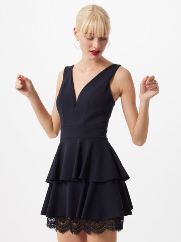 WAL G. Cocktailkleid in Blau: Vorderseite