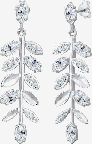 Boucles d'oreilles 'Blatt' ELLI PREMIUM en argent