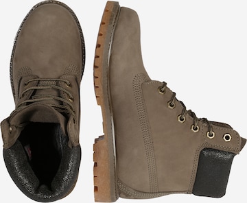 TIMBERLAND Lace-Up Ankle Boots '6 In Premium W' in Grey