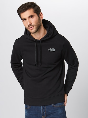 THE NORTH FACE Regular fit Μπλούζα φούτερ 'Seasonal Drew Peak' σε μαύρο