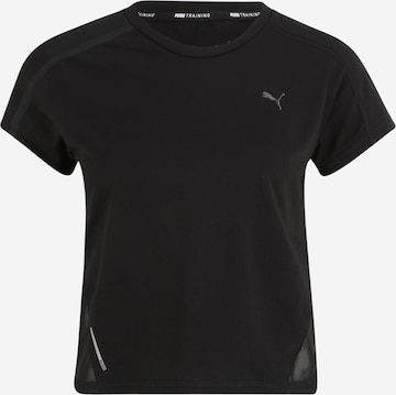 PUMA חולצות ספורט בשחור: מלפנים