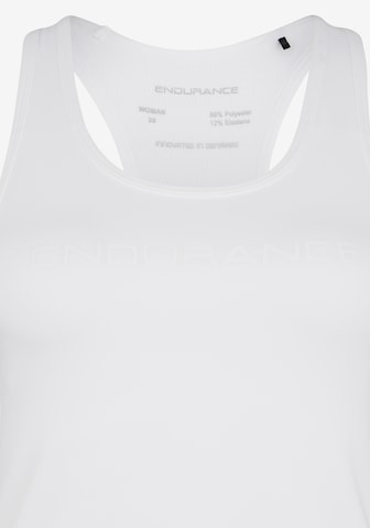 ENDURANCE Tanktop Helmond mit integriertem Sport-BH in Weiß