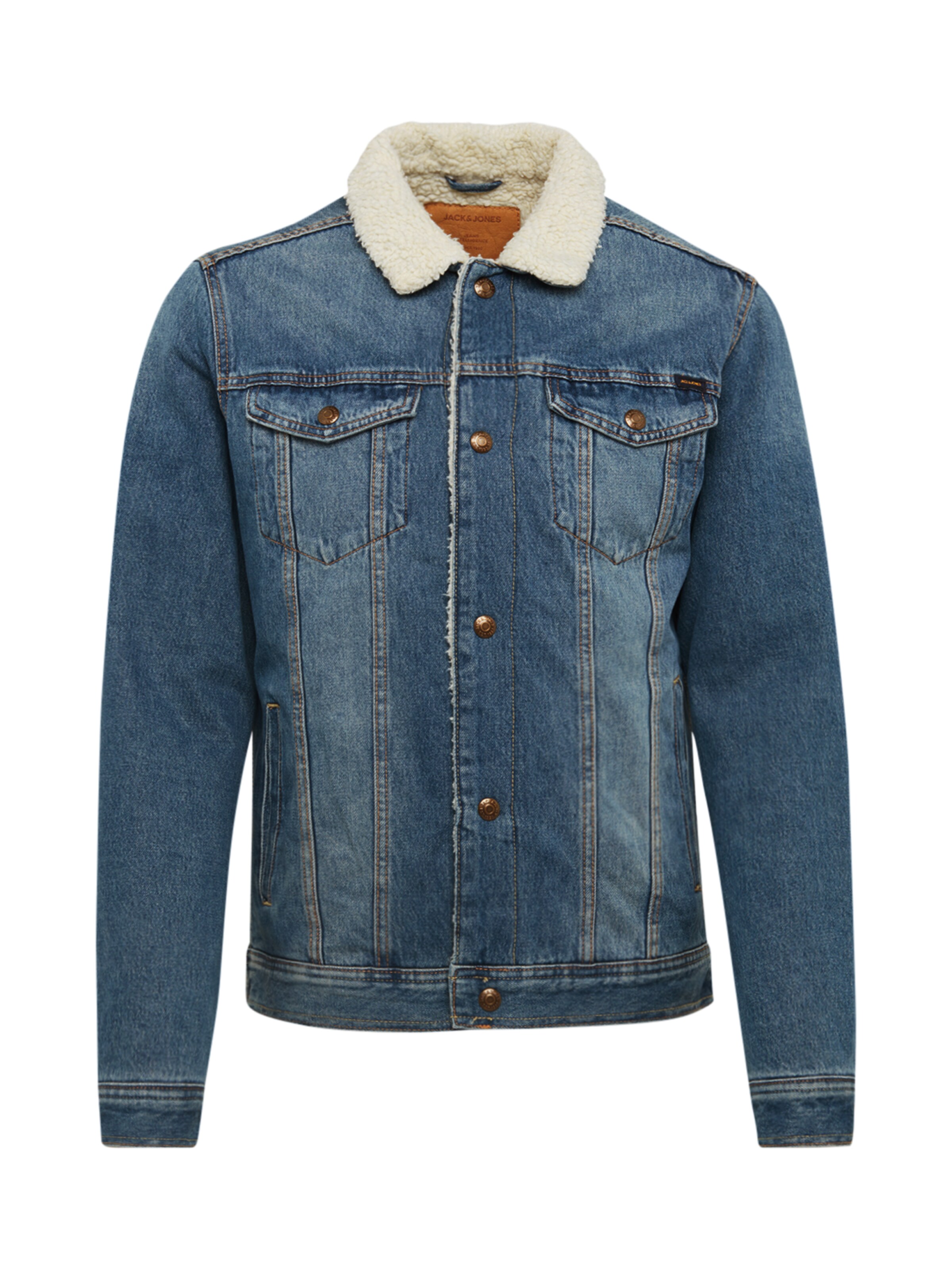 JACK & JONES - Tussenjas in de kleur Blauw denim