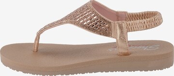 Tongs 'Meditation' SKECHERS en or