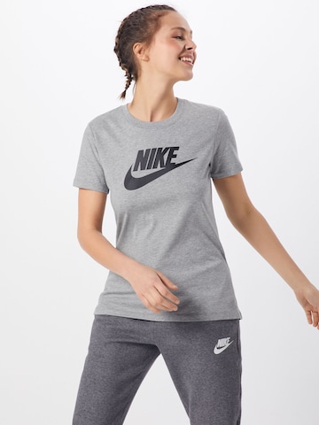 Maglietta 'Futura' di Nike Sportswear in grigio: frontale
