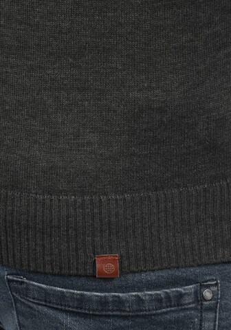 BLEND Strickpullover 'Lars' in Grau