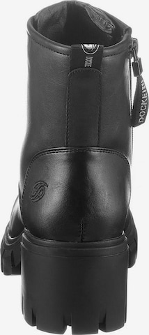 Dockers by Gerli Lace-up bootie in Black