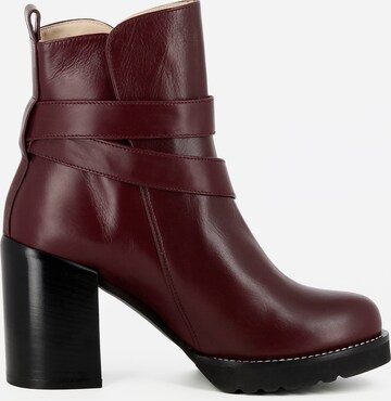 EVITA Ankle Boots in Red