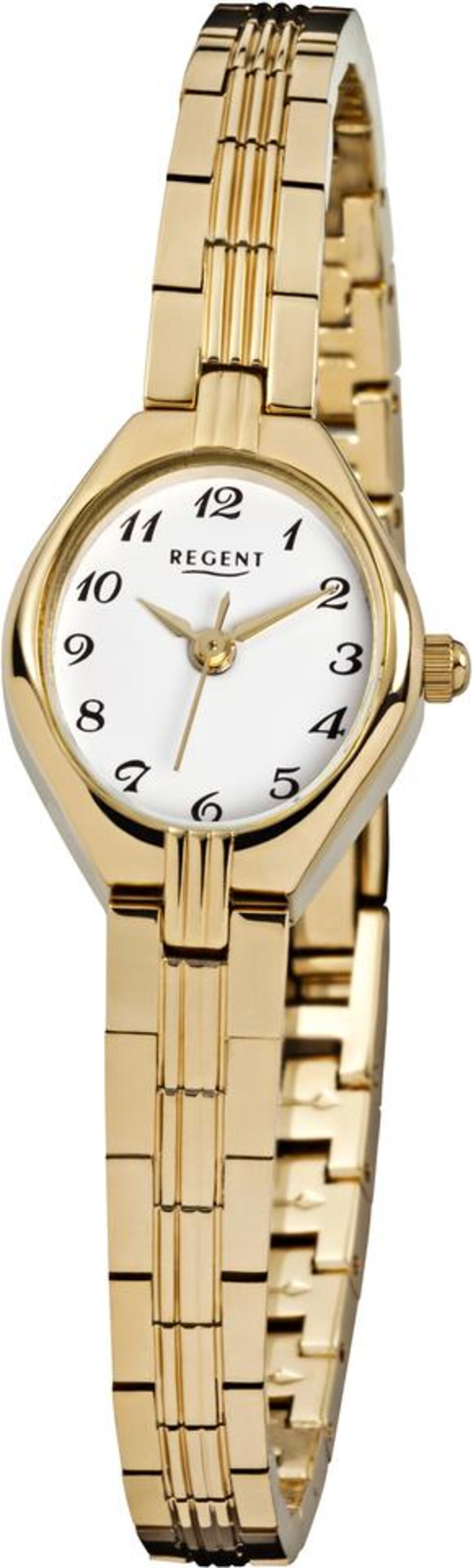 REGENT Uhr '12160045' in Gold: Vorderseite