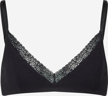 Triangolo Reggiseno 'Bea' di Underprotection in nero: frontale