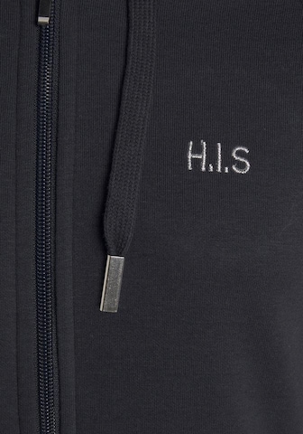 H.I.S Zip-Up Hoodie in Blue