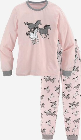 PETITE FLEUR Pajamas in Pink: front