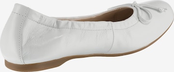 GABOR Ballet Flats in White