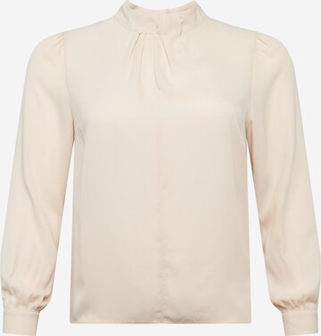 Guido Maria Kretschmer Curvy Blouse 'LUANA' in Beige: voorkant