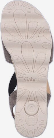 GABOR Strap Sandals in Grey