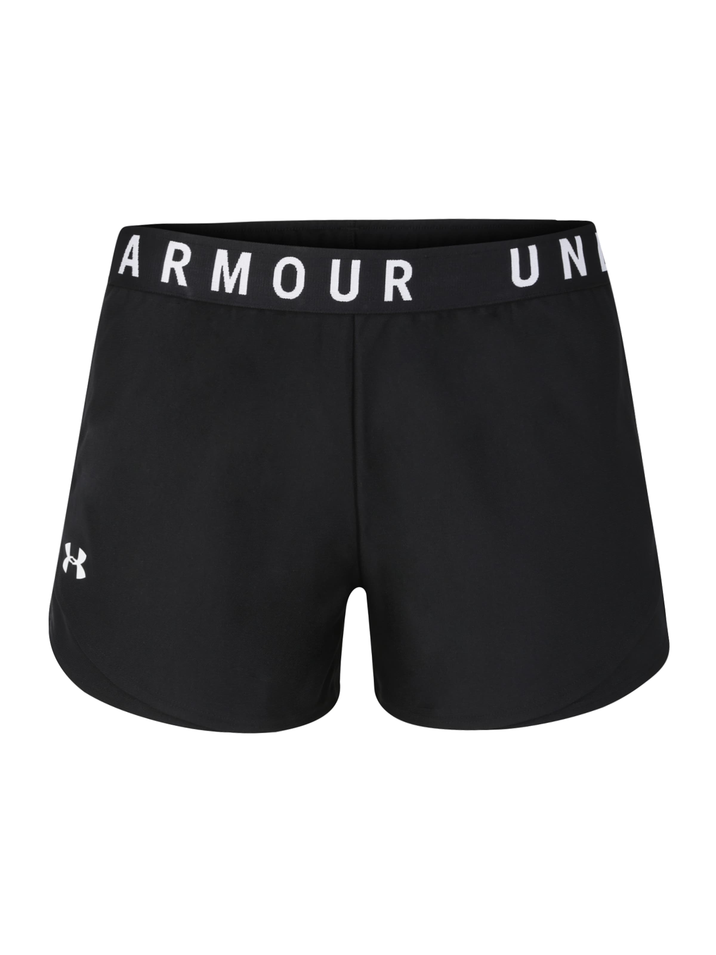 UNDER ARMOUR Regular Sporthose 'Play Up 3.0' in Schwarz: Vorderseite