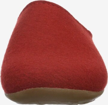 HAFLINGER Slippers in Red