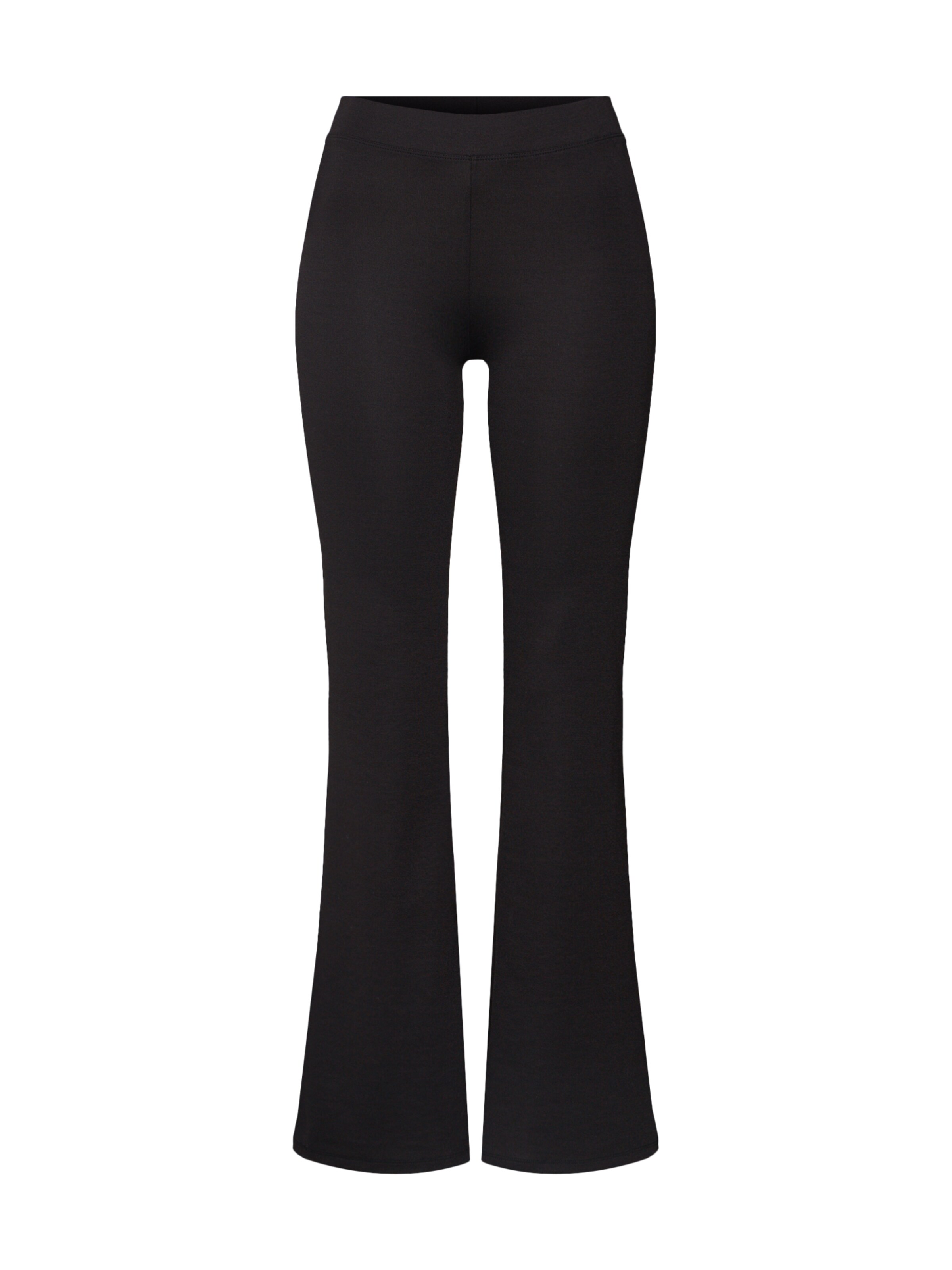 ONLY - Broek 'ONLFEVER FLAIRED PANTS JRS' in de kleur Zwart