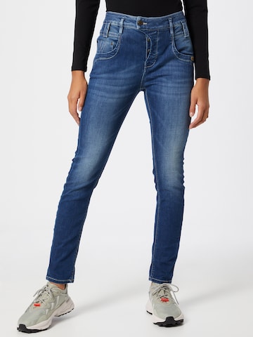 Gang Skinny Jeans 'MARGE' in Blauw: voorkant