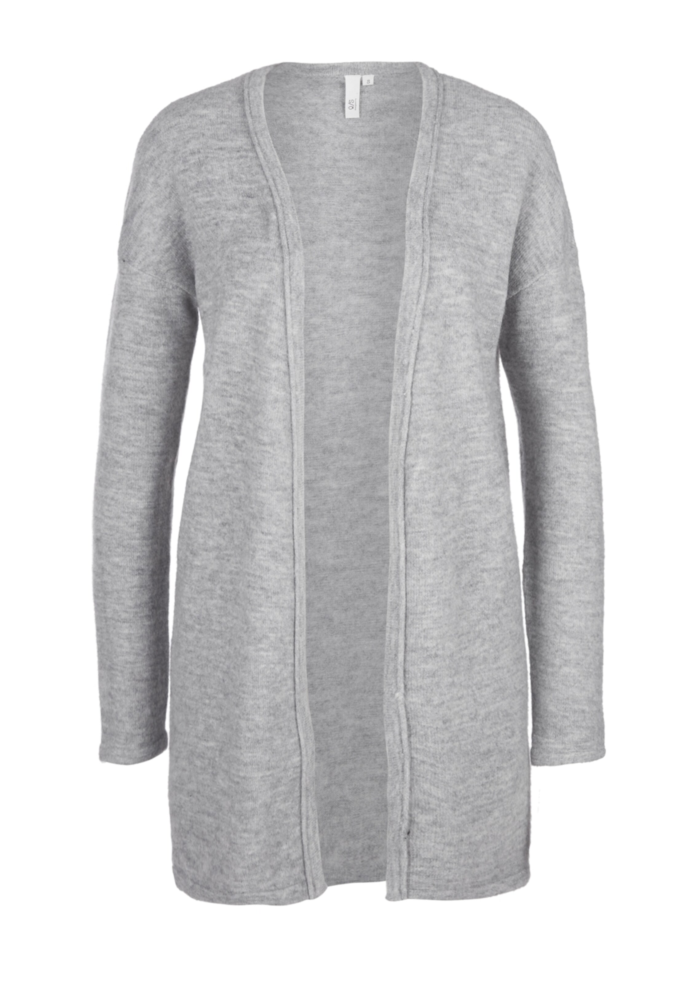 Q/S designed by - Cardigan in graumeliert