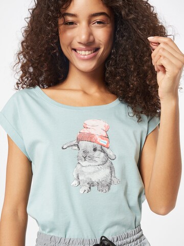 Iriedaily T-Shirt 'It Hasi' in Blau