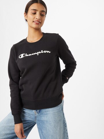 Champion Authentic Athletic Apparel Sweatshirt in Black