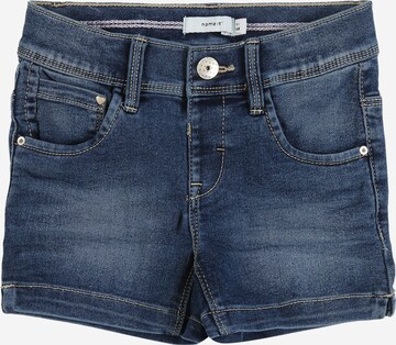 NAME IT Regular Jeans 'SALLI' in Blauw: voorkant
