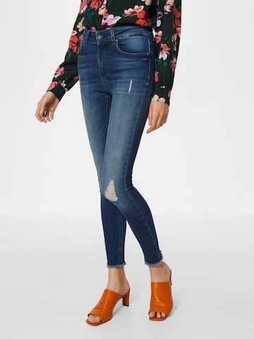 ONLY Skinny Jeans 'Blush' in Blauw: voorkant