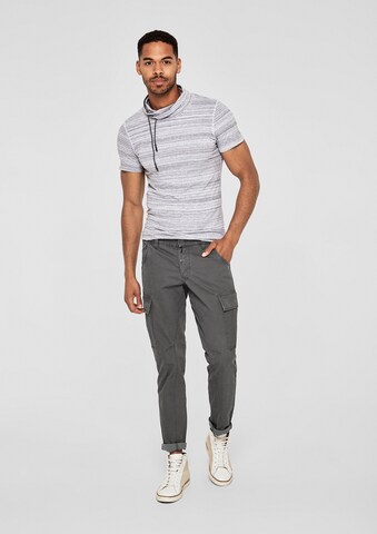 s.Oliver RED LABEL Regular Cargo Pants in Grey