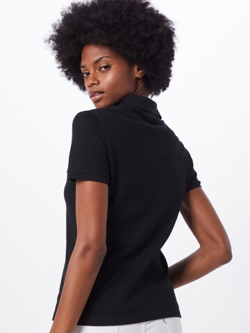 LACOSTE Koszulka 'Chemise' w kolorze czarny