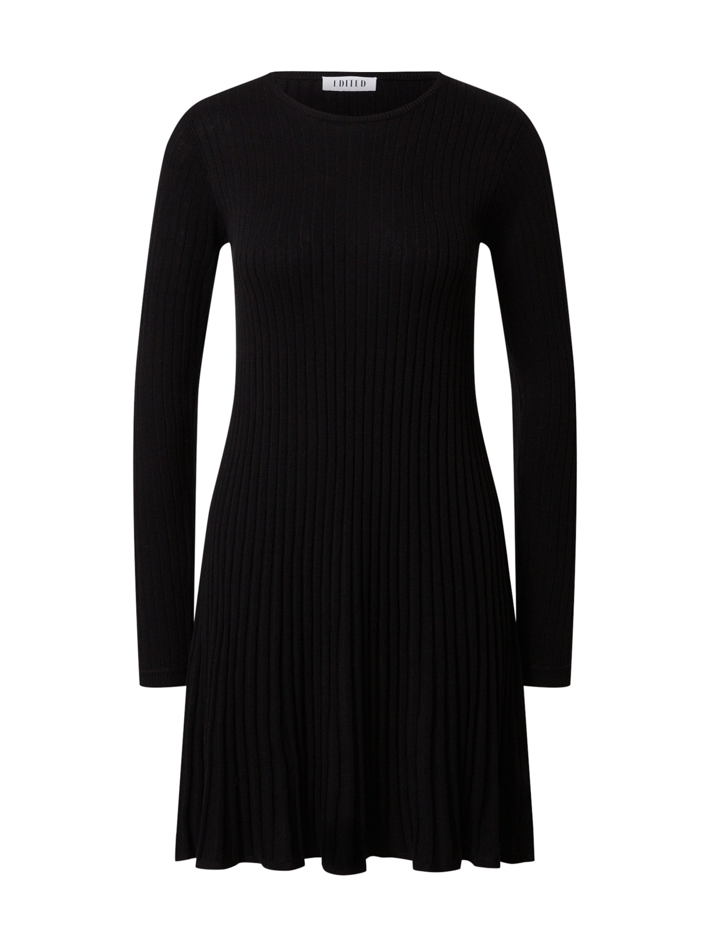 EDITED Kleid 'Katrin' in Schwarz: Vorderseite